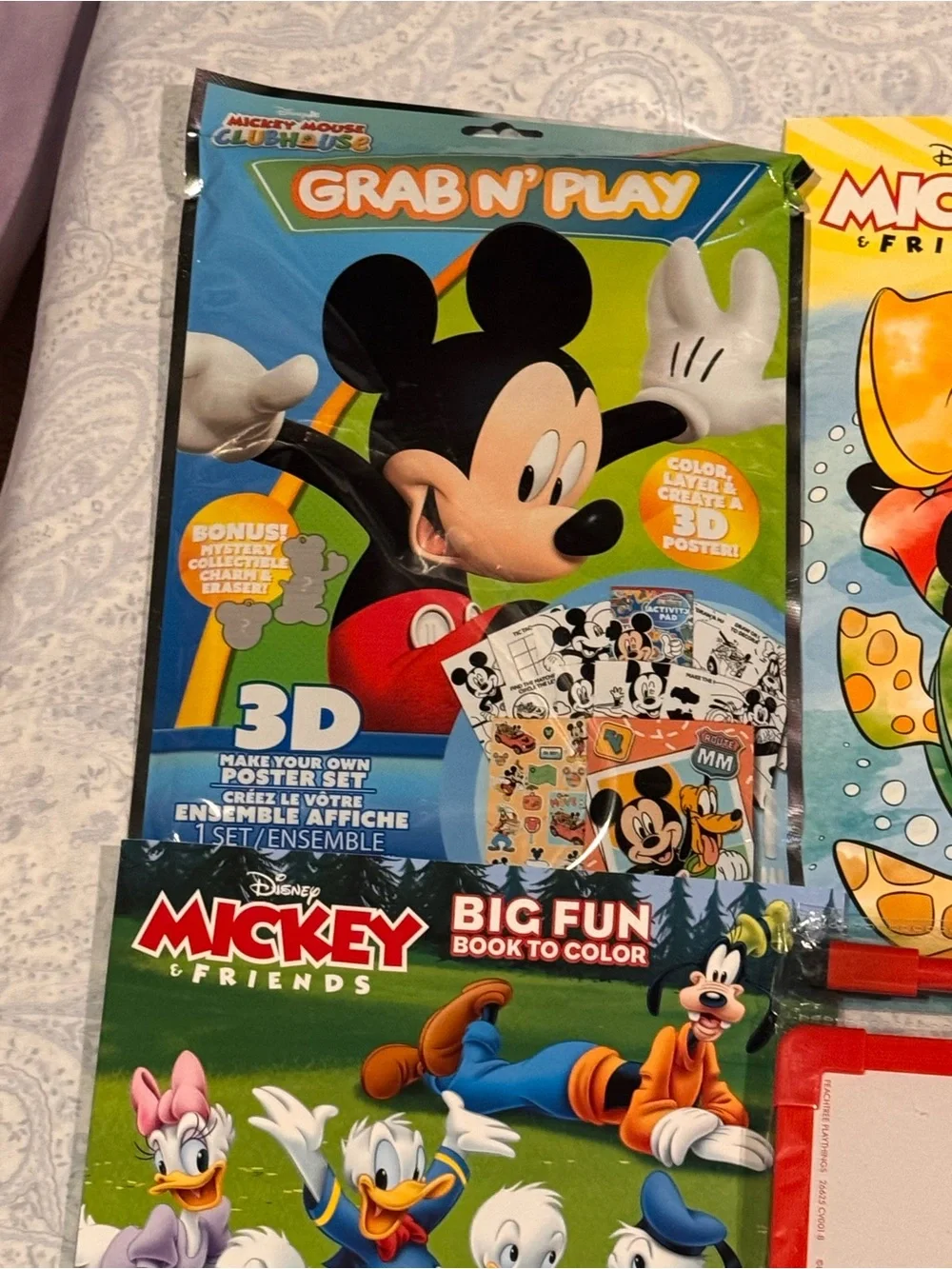 Disney Mickey Mouse Kids Activity Pack - Multicolor
